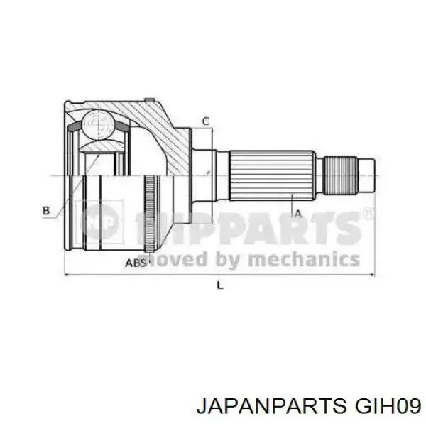 Comprar GIH09 Japan Parts Junta homocinetica