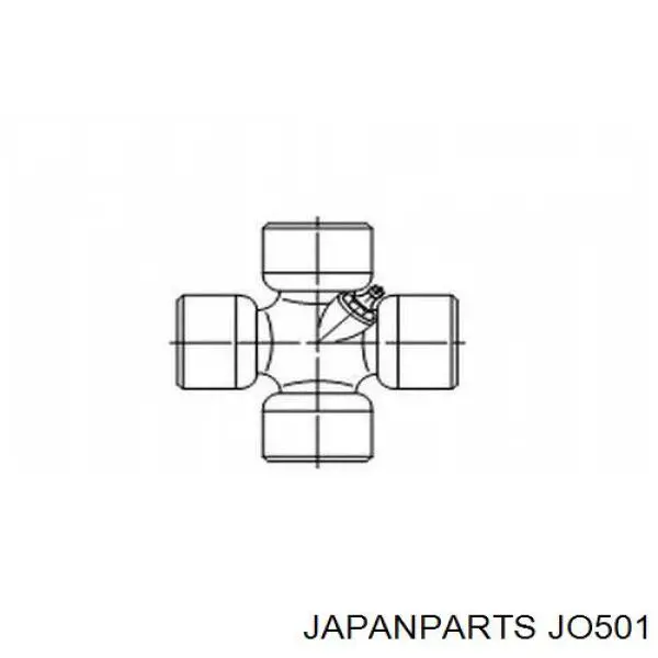 Cruceta del eje de transmisión delantero Japan Parts JO501 precio, desde 23,31 EUR