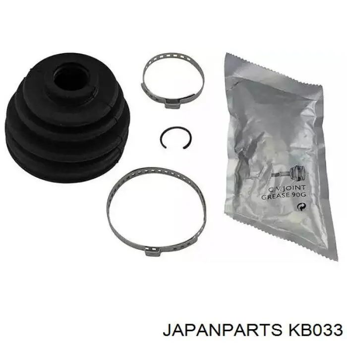 KB-033 Japan Parts fuelle, árbol de transmisión delantero exterior