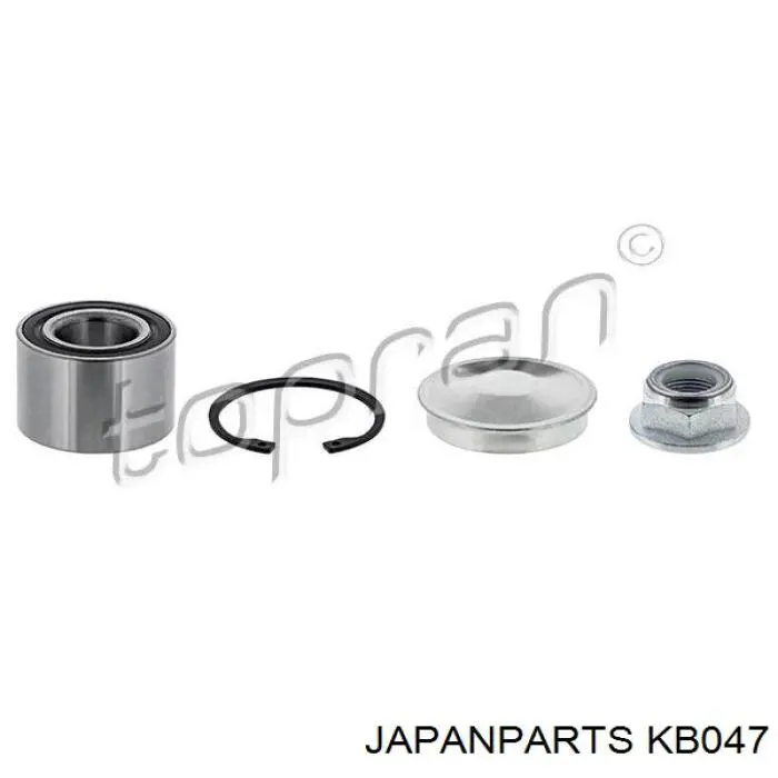 KB047 Japan Parts fuelle, árbol de transmisión delantero exterior