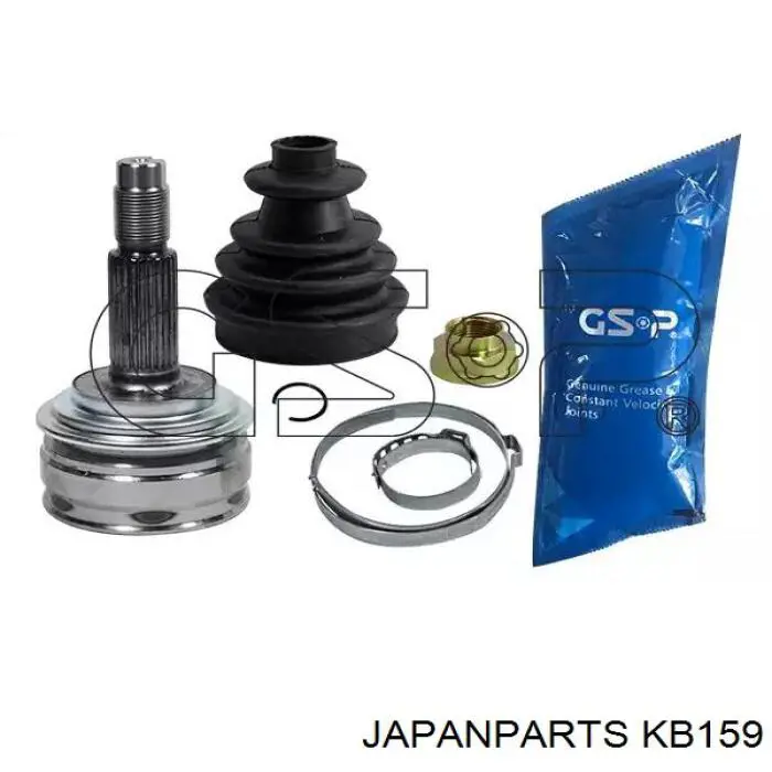 KB-159 Japan Parts fuelle, árbol de transmisión delantero interior