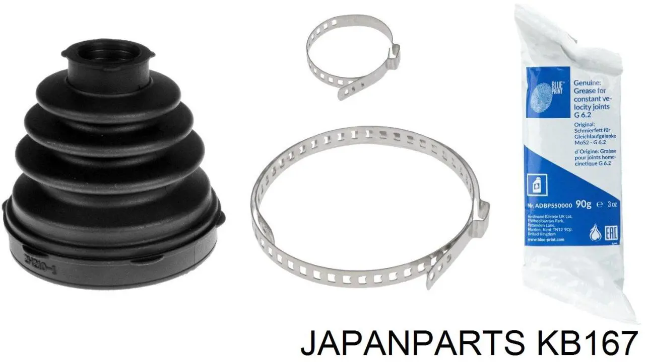 Fuelle transmisión delantero exterior Japan Parts KB167 precio, desde 12,27 EUR