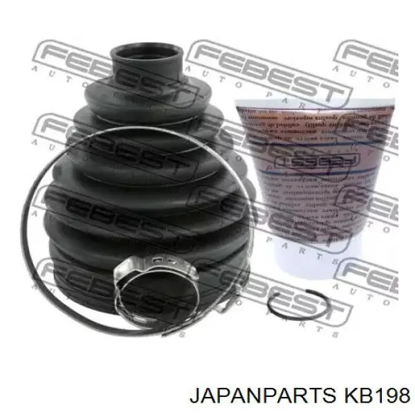 KB198 Japan Parts fuelle, árbol de transmisión delantero interior