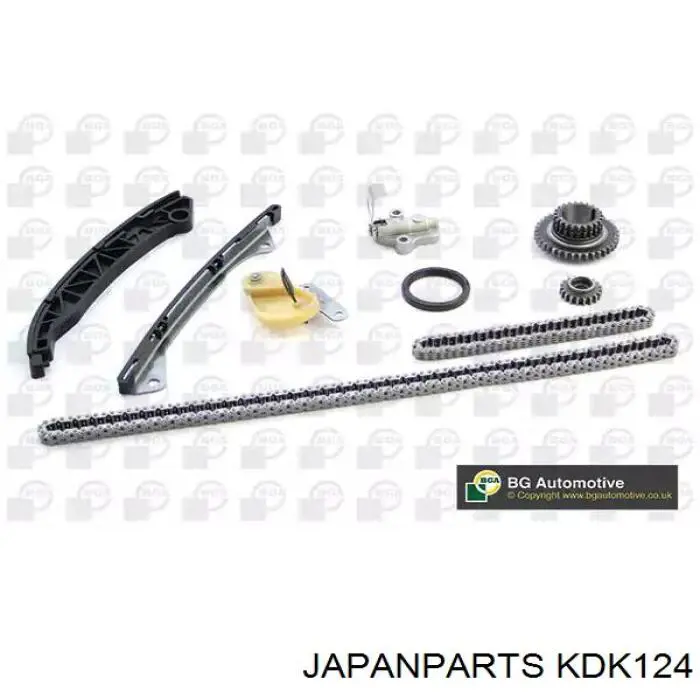 KDK124 Japan Parts Juego de cadena de distribución