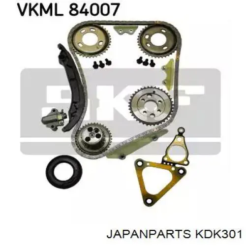 KDK301 Japan Parts Juego de cadena de distribución