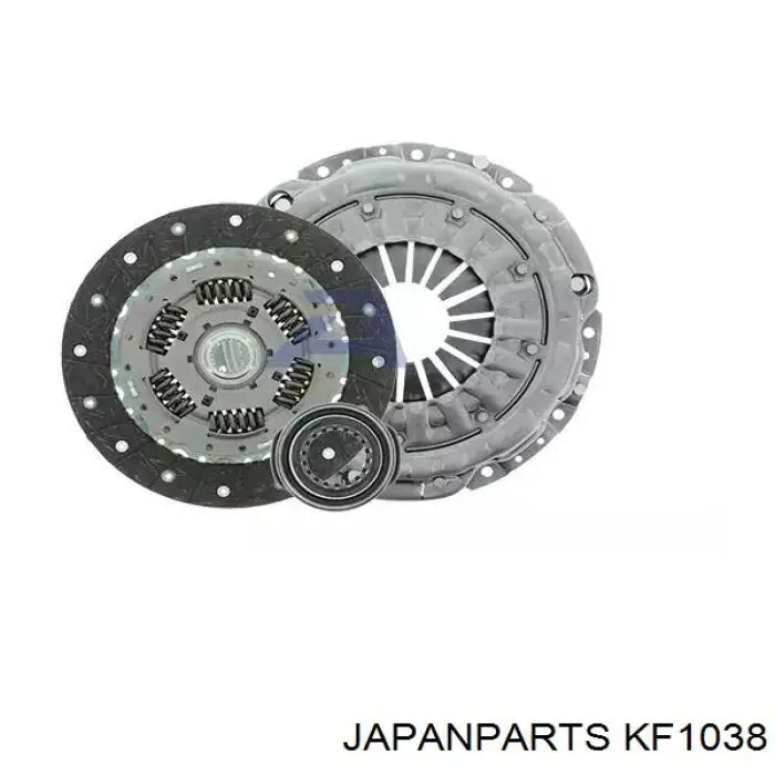 KF-1038 Japan Parts kit de embrague (3 partes)