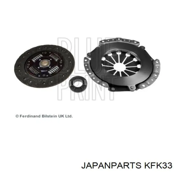 KF-K33 Japan Parts kit de embrague (3 partes)