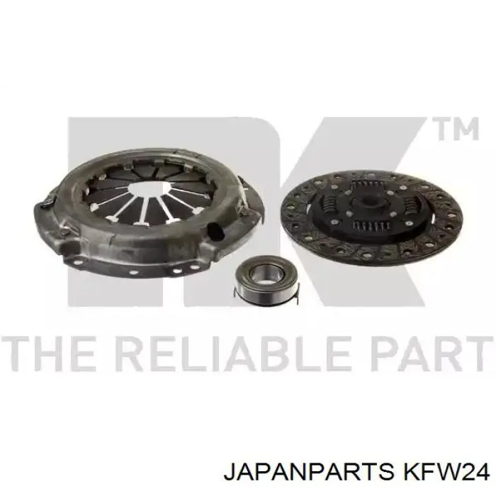 KF-W24 Japan Parts kit de embrague (3 partes)