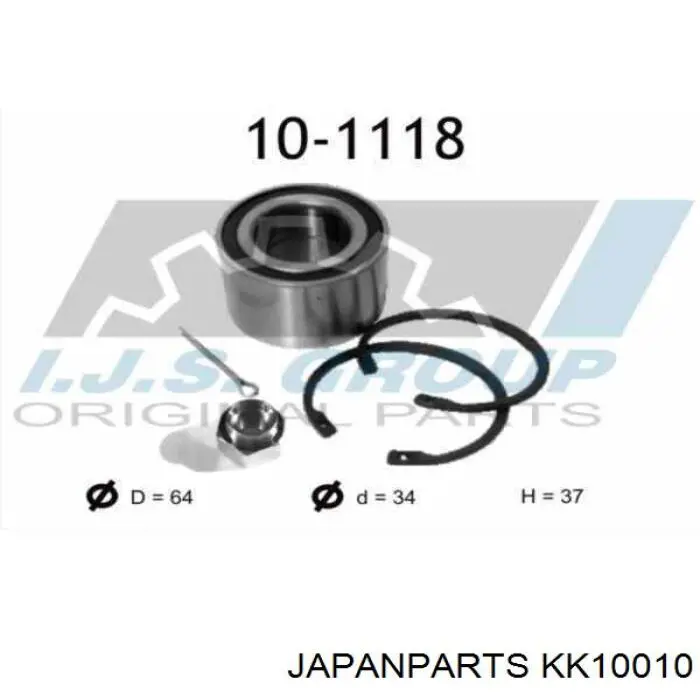 Cojinete de rueda delantero Chevrolet Aveo 2 T250, T255