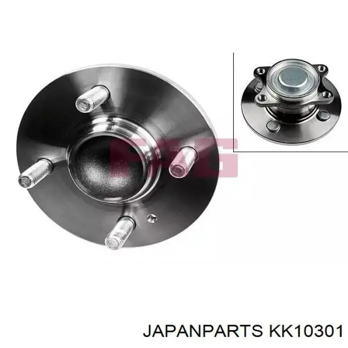 Cojinete del semieje trasero Japan Parts KK10301 precio, desde 54,88 EUR