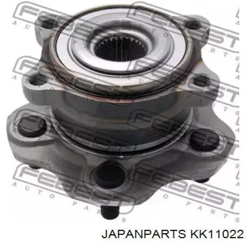 Buje de rueda delantero KK11022 Japan Parts