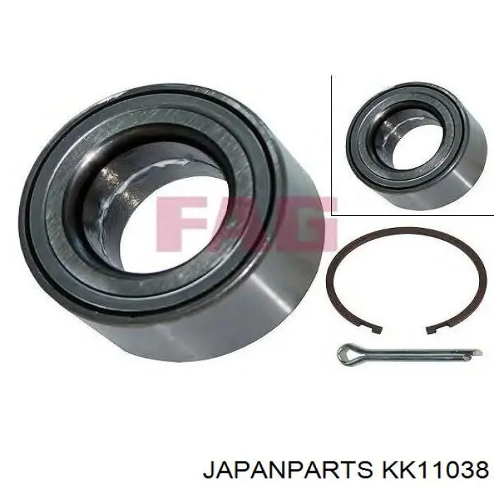 Comprar KK11038 Japan Parts Cojinete de rueda delantero
