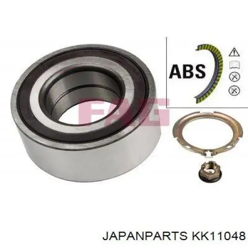 Cojinete de rueda delantero Renault Espace 4 JK0