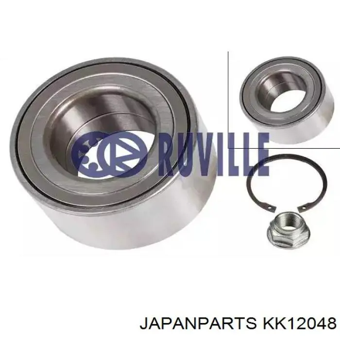 Rodamiento de rueda delantero Japan Parts KK12048