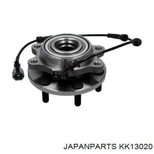 Buje de rueda delantero KK13020 Japan Parts