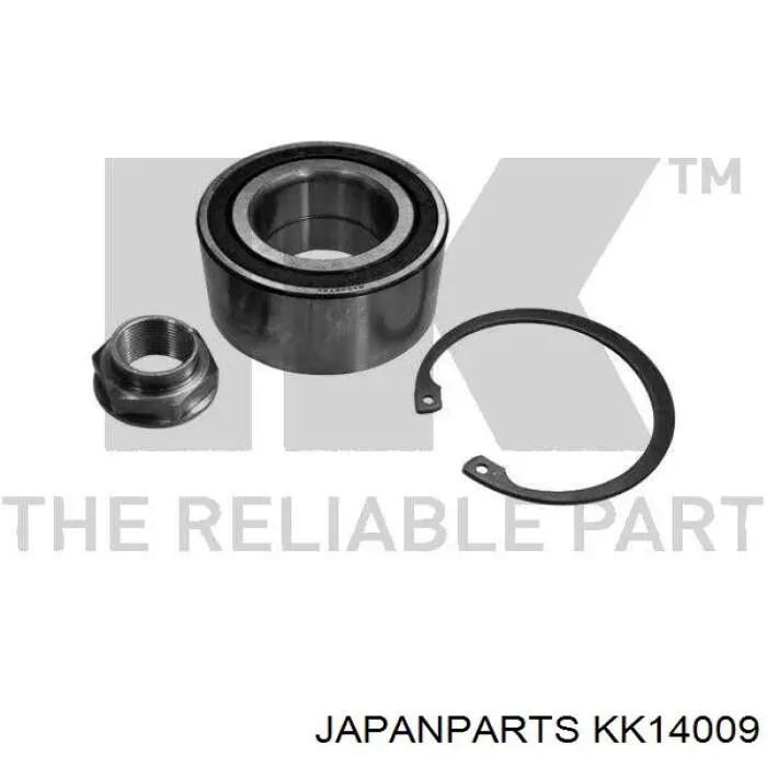 KK-14009 Japan Parts cubo de rueda trasero