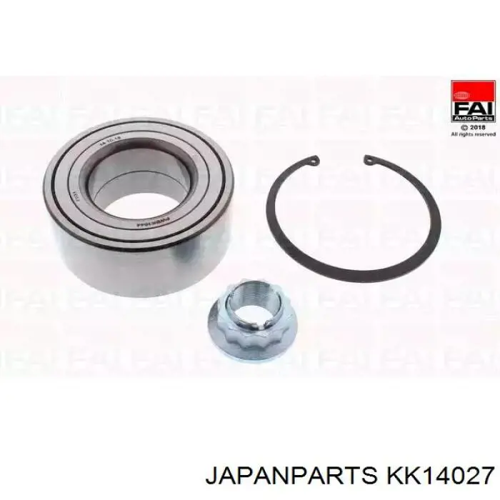 KK14027 Japan Parts Rodamientos de rueda delantero