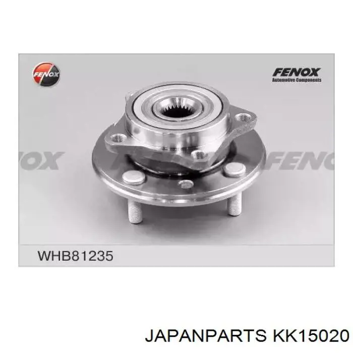 KK-15020 Japan Parts cojinete de rueda delantero