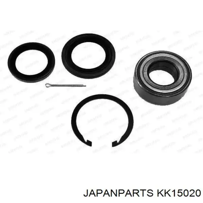 Cojinete de rueda delantero KK15020 Japan Parts