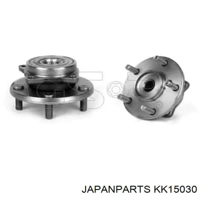 KK15030 Japan Parts cubo de rueda delantero