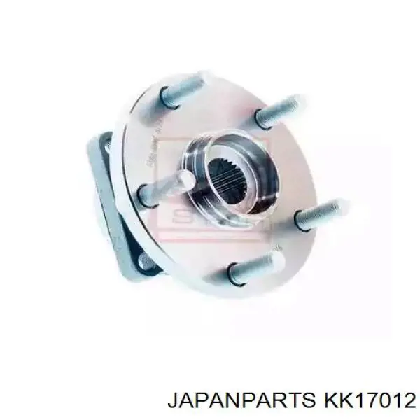 Buje de rueda delantero KK17012 Japan Parts