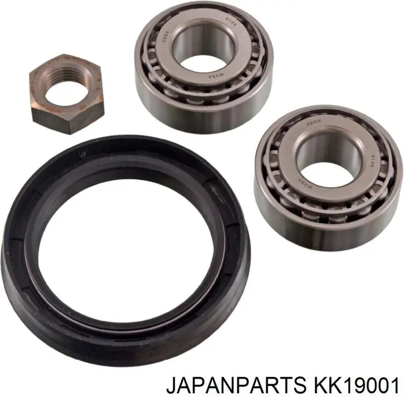 Cojinete de rueda delantero KK19001 Japan Parts