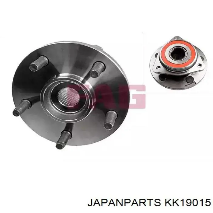 Buje de rueda delantero Japan Parts KK19015 precio, desde 219,22 EUR