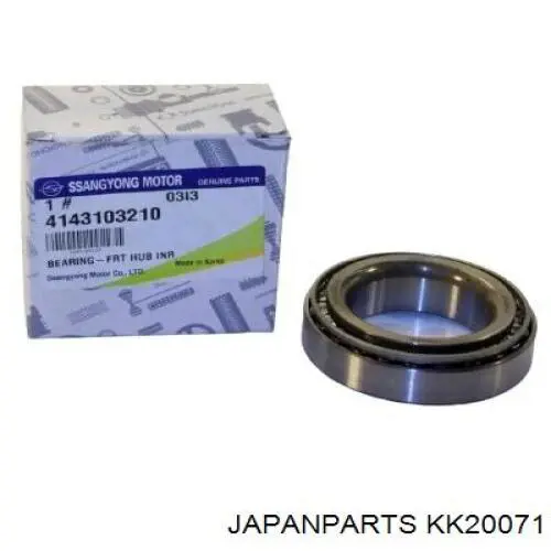 KK20071 Japan Parts cojinete de rueda trasero
