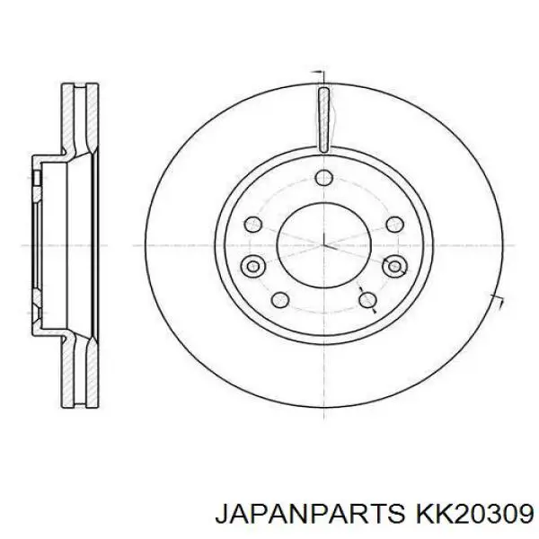 Cojinete de cubo Japan Parts KK20309