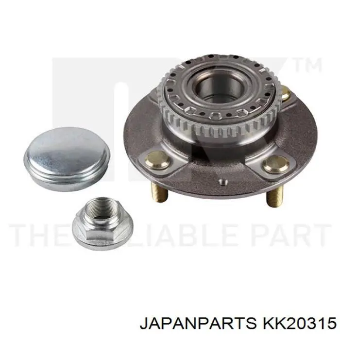 KK20315 Japan Parts cubo de rueda trasero