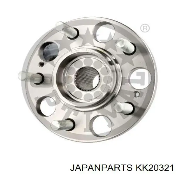 Comprar KK20321 Japan Parts Cubo de rueda, Eje trasero