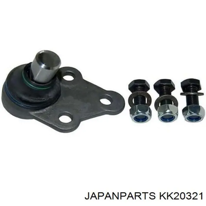 Cubo de rueda trasero KK20321 Japan Parts