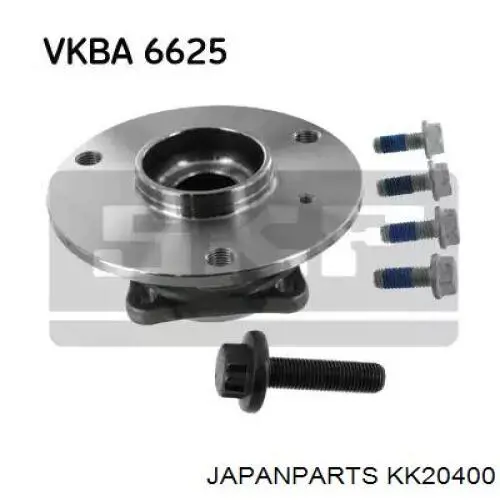 KK-20400 Japan Parts cubo de rueda trasero