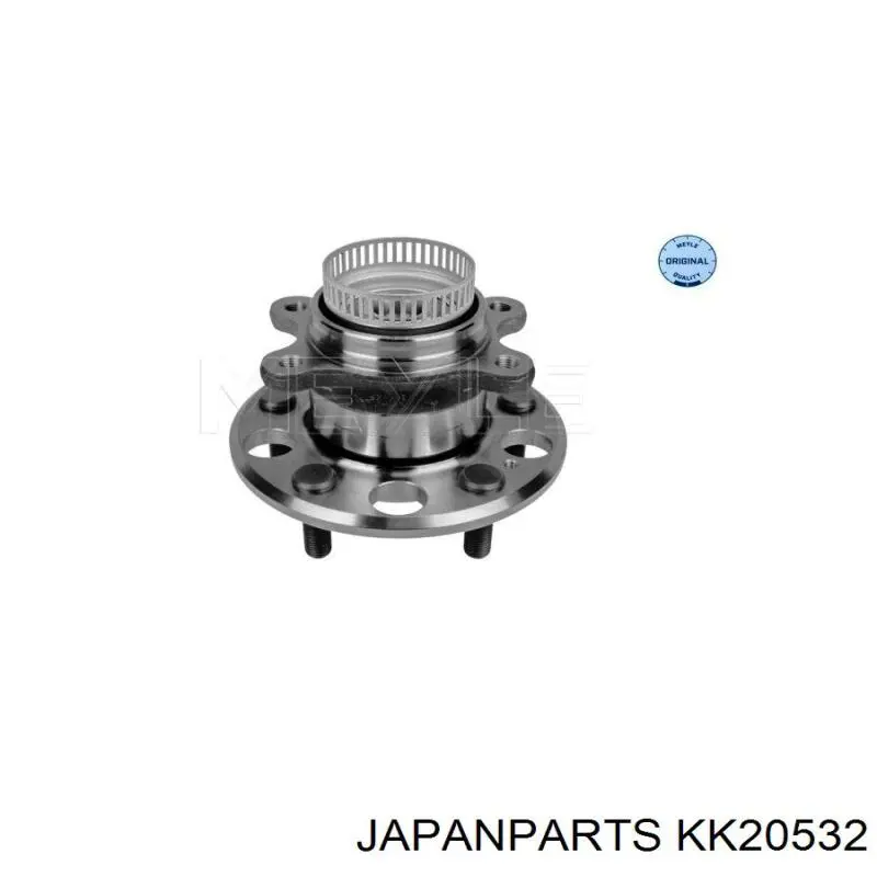 Cubo de rueda trasero KK20532 Japan Parts
