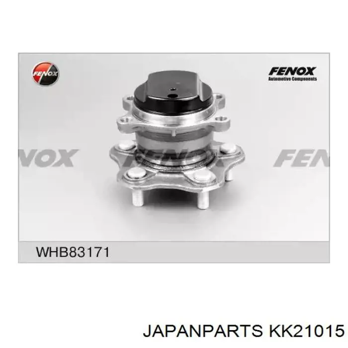 Comprar KK21015 Japan Parts Cubo de rueda, Eje trasero