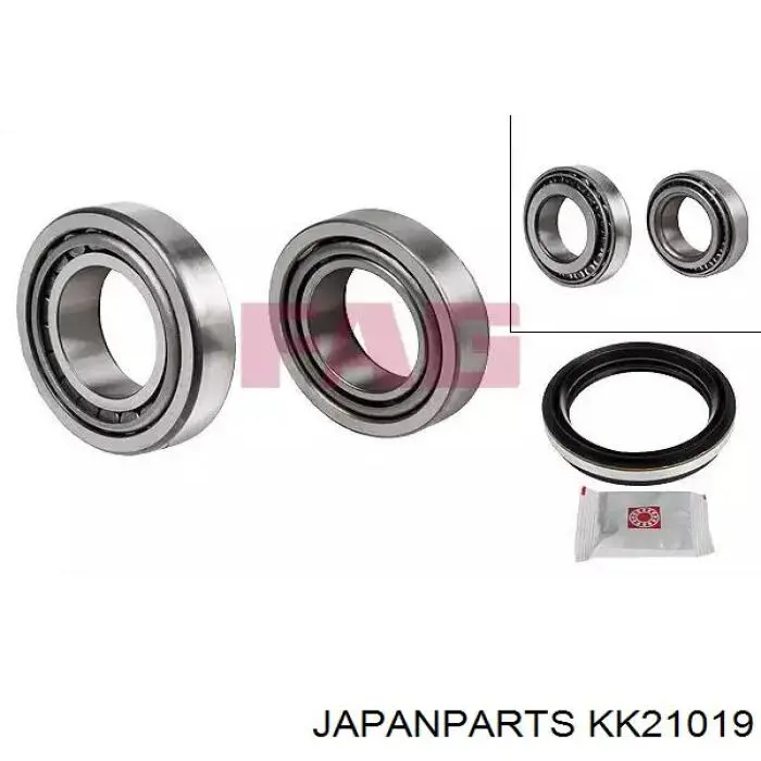 KK-21019 Japan Parts cojinete de rueda trasero