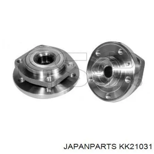 Comprar KK21031 Japan Parts Cubo de rueda, Eje trasero