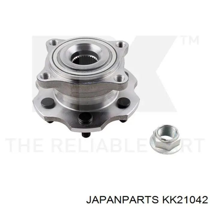 KK-21042 Japan Parts cubo de rueda trasero