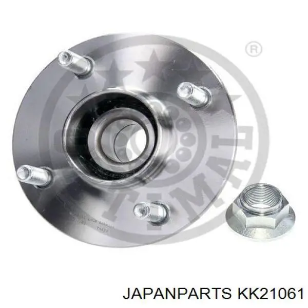 KK21061 Japan Parts cubo de rueda trasero