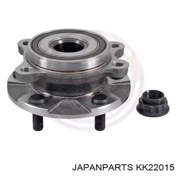 KK22015 Japan Parts Buje de rueda trasero