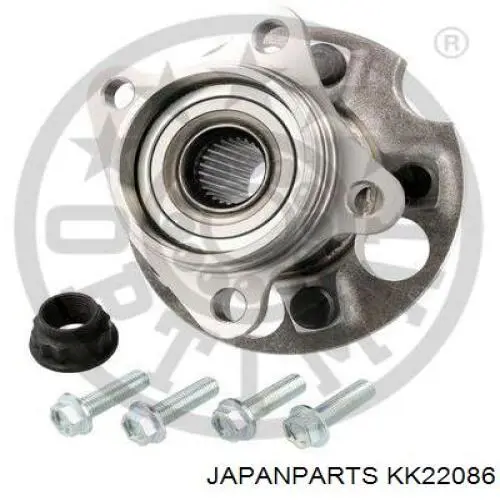 KK-22086 Japan Parts cubo de rueda trasero