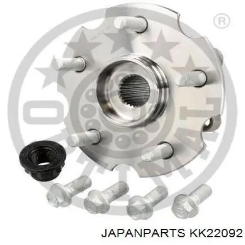 Comprar KK22092 Japan Parts Cubo de rueda, Eje trasero