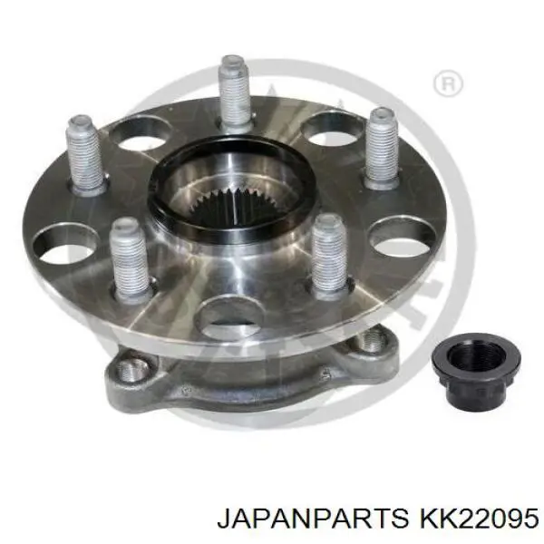 KK-22095 Japan Parts cubo de rueda trasero