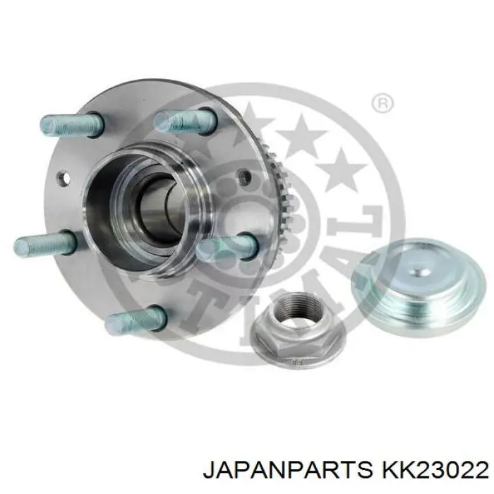 KK23022 Japan Parts cubo de rueda trasero