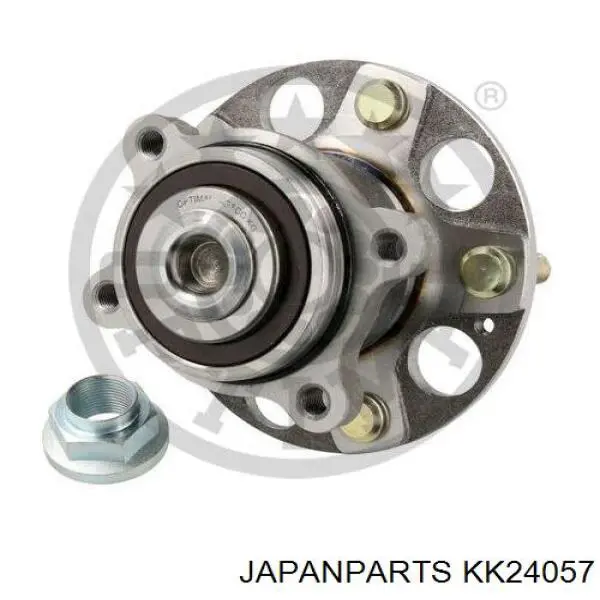 Cubo de rueda trasero KK24057 Japan Parts