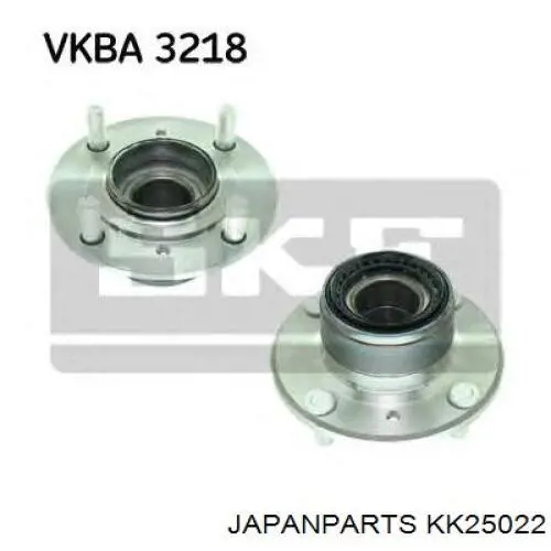 KK25022 Japan Parts cubo de rueda trasero