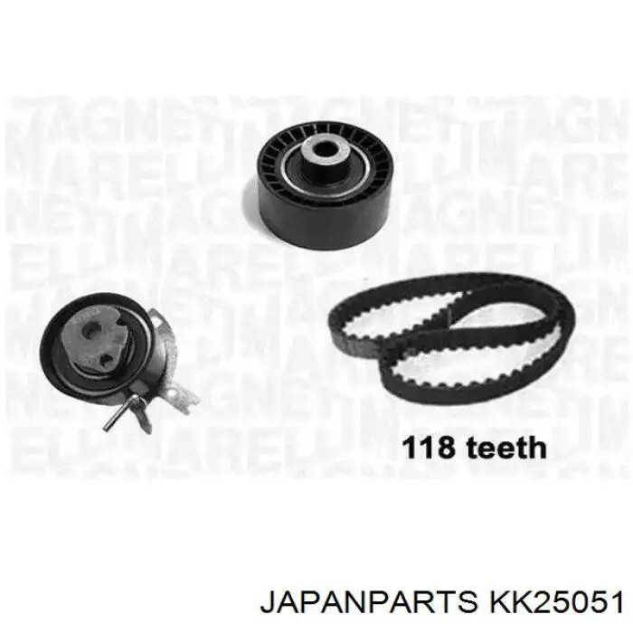 Cojinete de rueda KK25051 Japan Parts