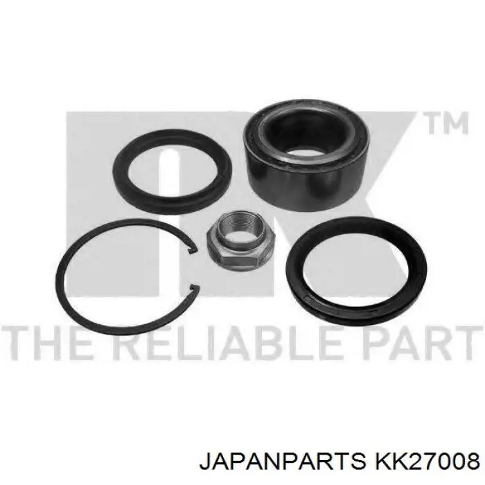 KK27008 Japan Parts Retén interior del cubo trasero