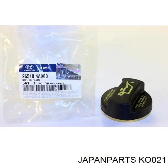 KO021 Japan Parts tapa de aceite de motor