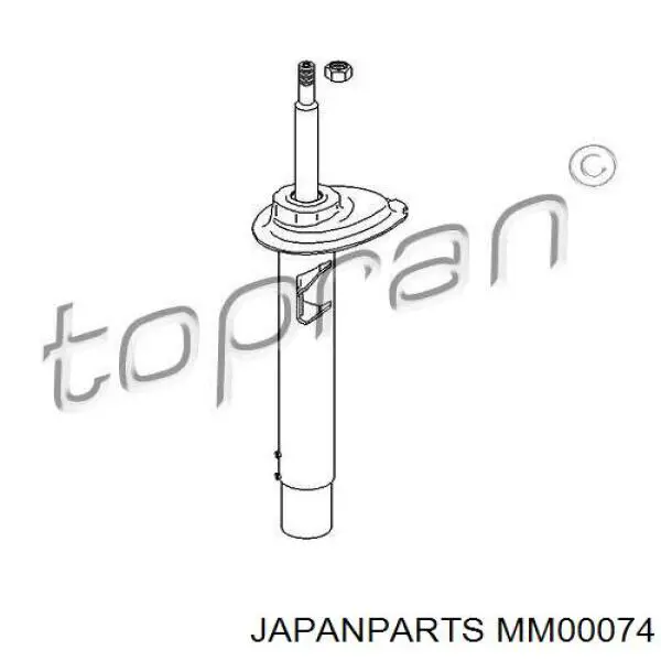 Comprar MM00074 Japan Parts Amortiguador delantero izquierdo